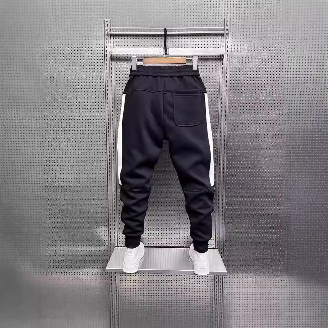 Casual Jogger Pants With Elastic Cuffsversatile Loose-fitting And On-trend