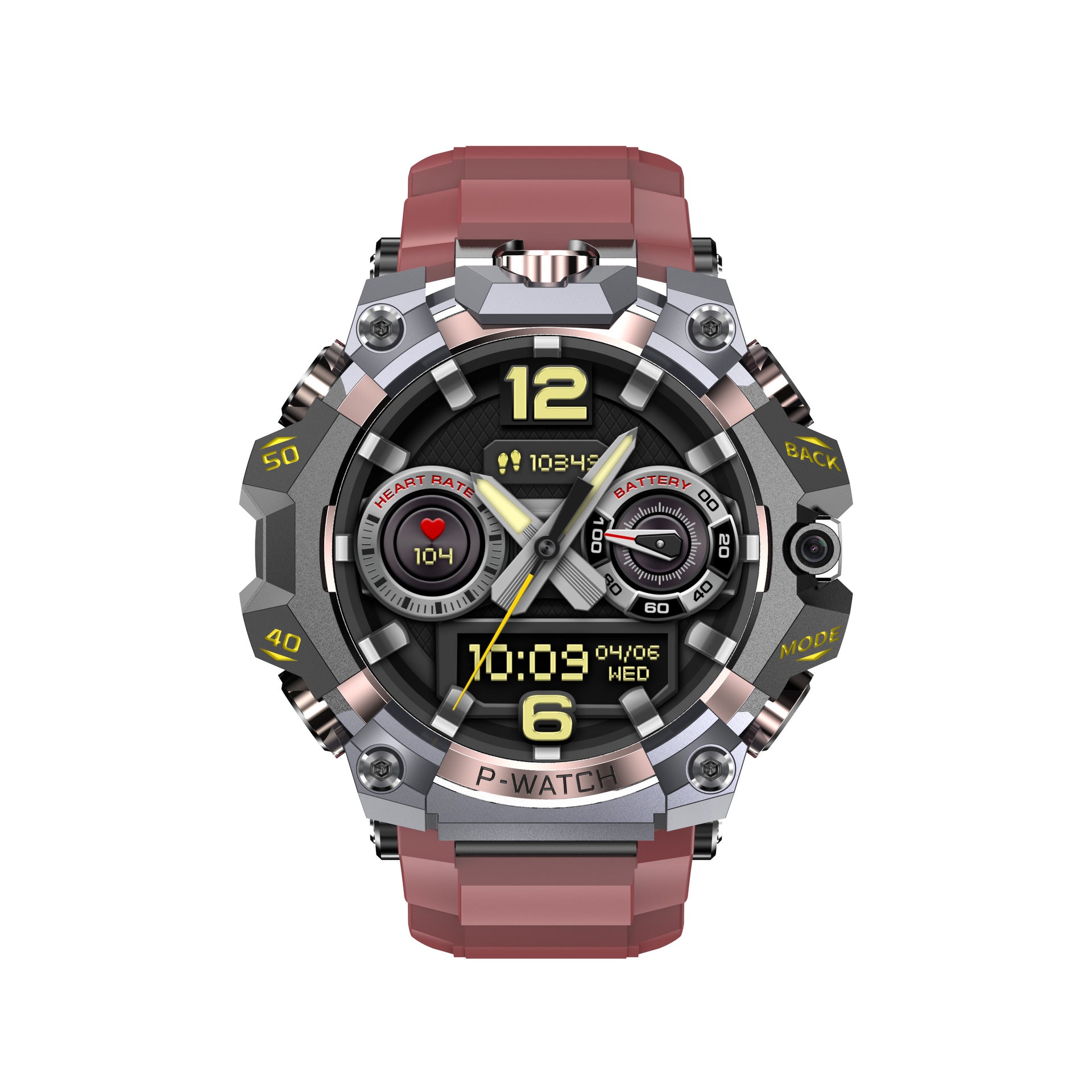Waterproof Smart Watch HD Dual Camera